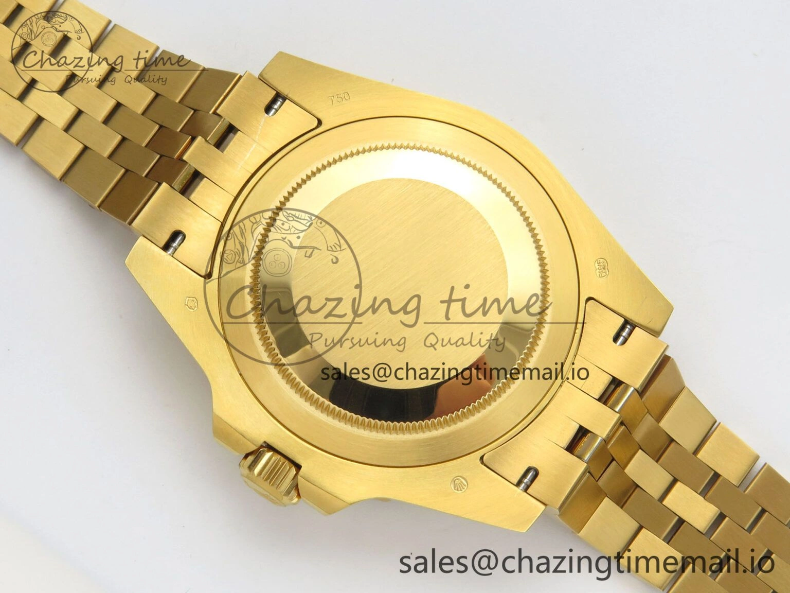 GMT-Master II 126718 GRNR YG 3EF 1:1 Best Edition Tiger Iron Dial On YG Bracelet Super Clone VR3285 CHS