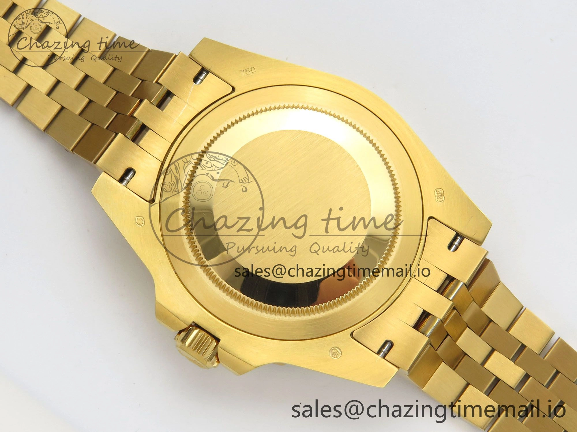 GMT-Master II 126718 GRNR YG 3EF 1:1 Best Edition Tiger Iron Dial On YG Bracelet Super Clone VR3285 CHS