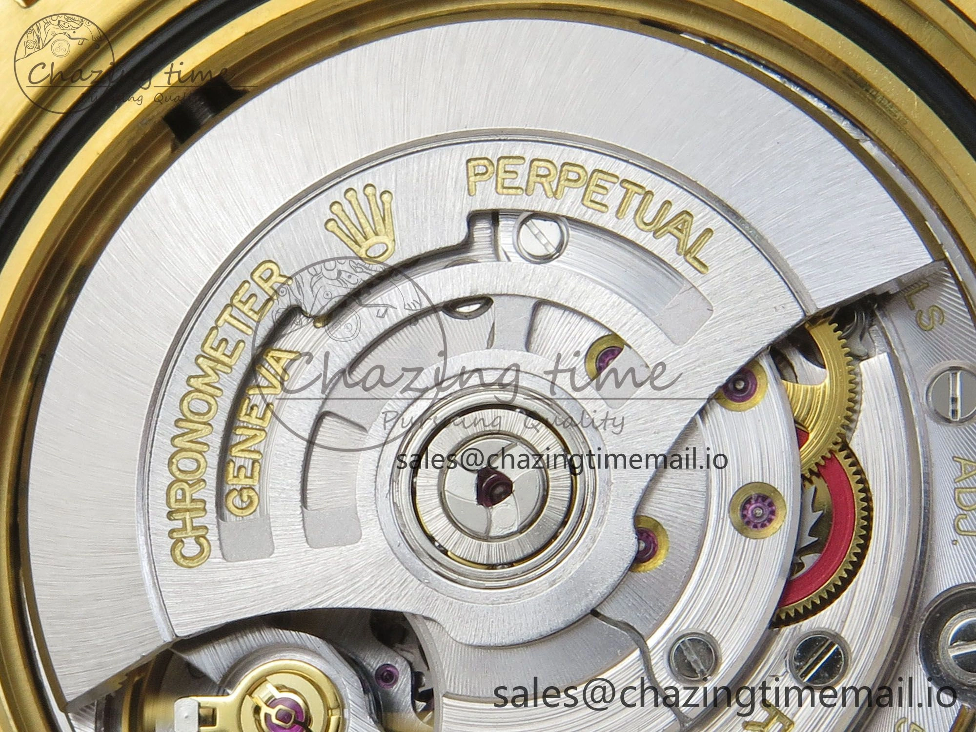 GMT-Master II 126718 GRNR YG 3EF 1:1 Best Edition Tiger Iron Dial On YG Bracelet Super Clone VR3285 CHS