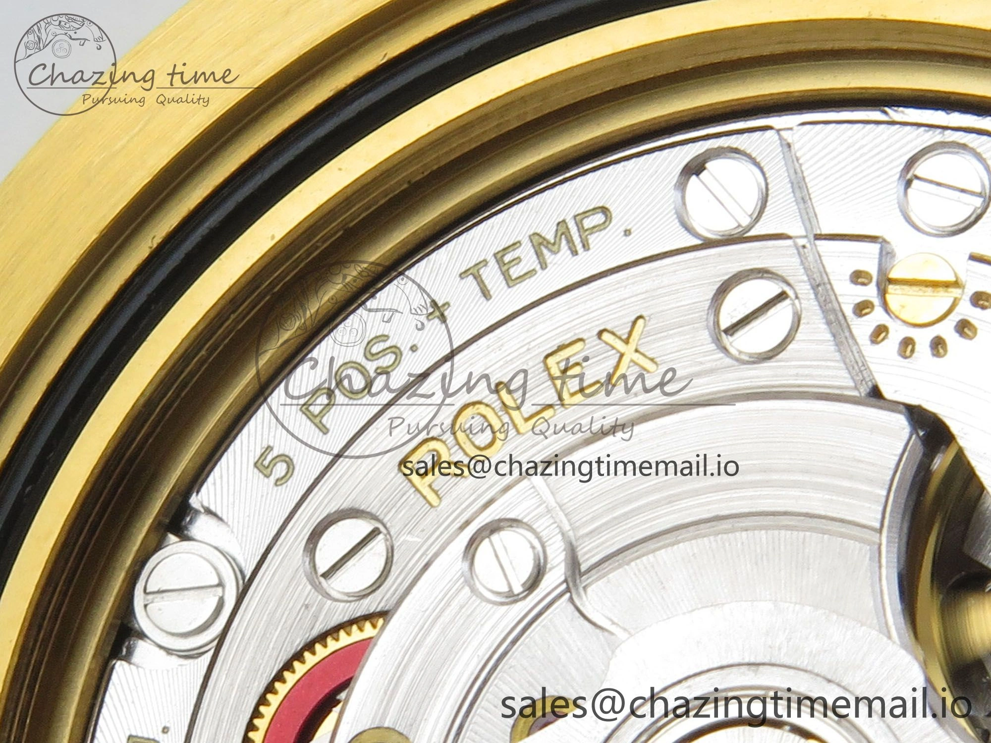 GMT-Master II 126718 GRNR YG 3EF 1:1 Best Edition Tiger Iron Dial On YG Bracelet Super Clone VR3285 CHS