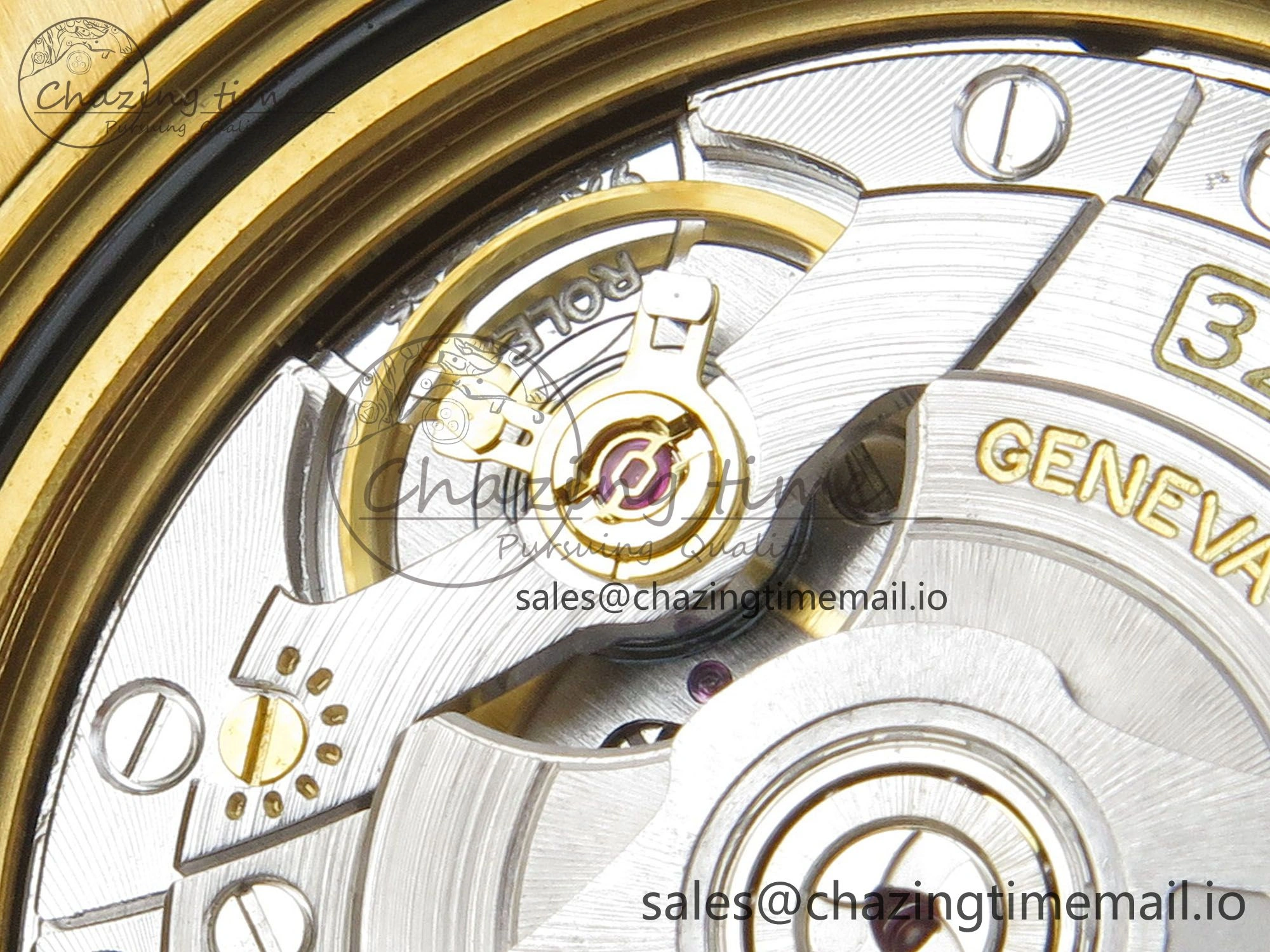 GMT-Master II 126718 GRNR YG 3EF 1:1 Best Edition Tiger Iron Dial On YG Bracelet Super Clone VR3285 CHS