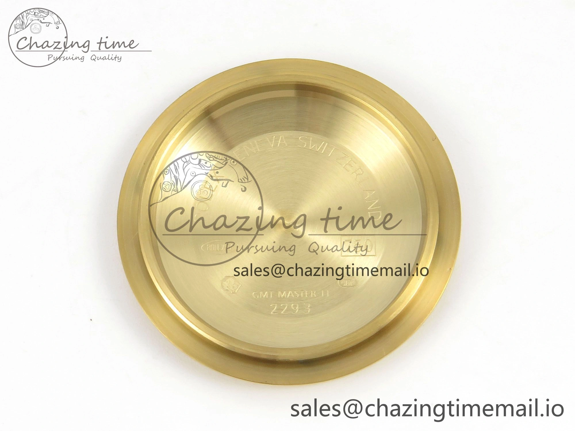 GMT-Master II 126718 GRNR YG 3EF 1:1 Best Edition Tiger Iron Dial On YG Bracelet Super Clone VR3285 CHS
