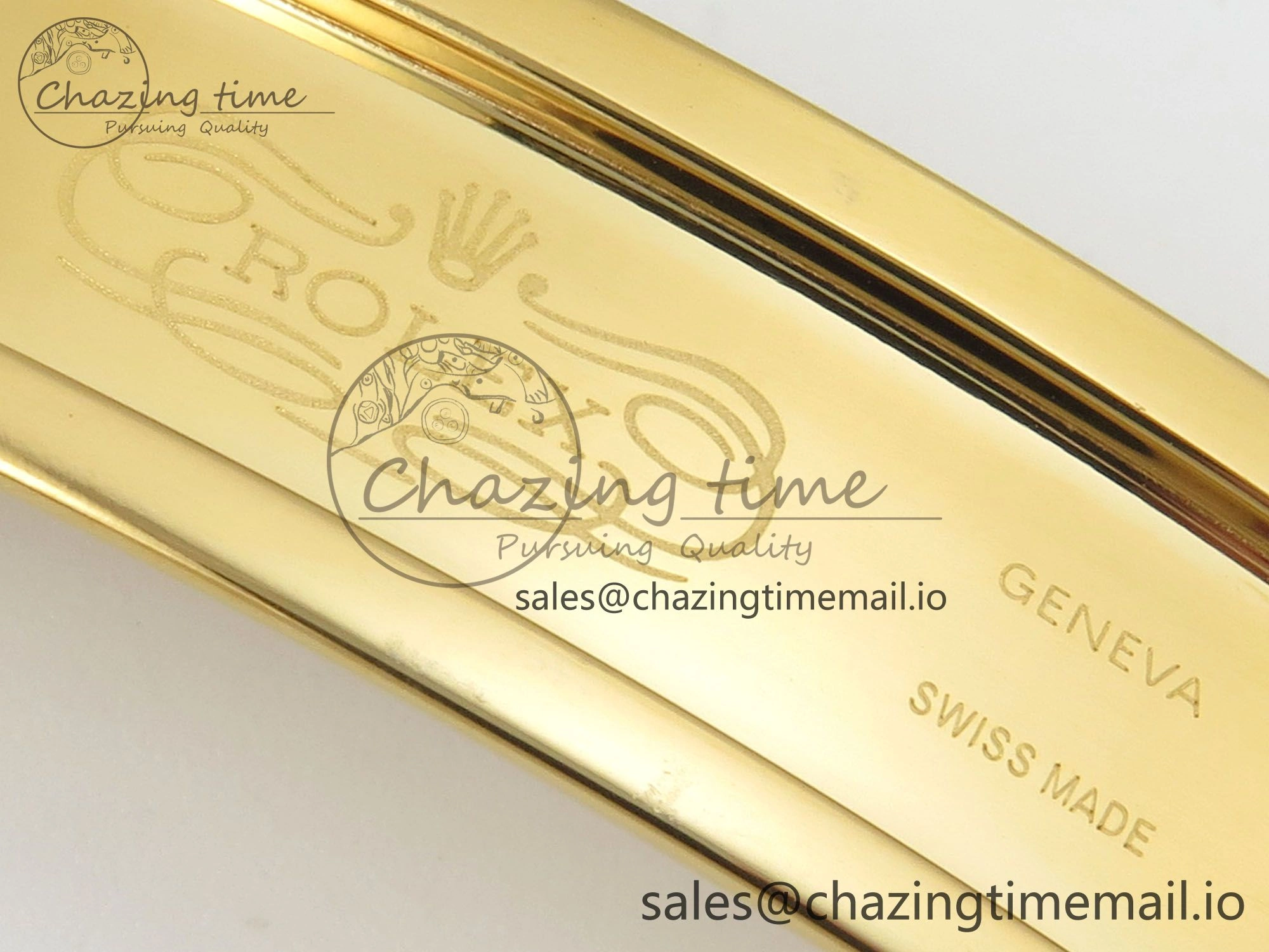 GMT-Master II 126718 GRNR YG 3EF 1:1 Best Edition Tiger Iron Dial On YG Bracelet Super Clone VR3285 CHS