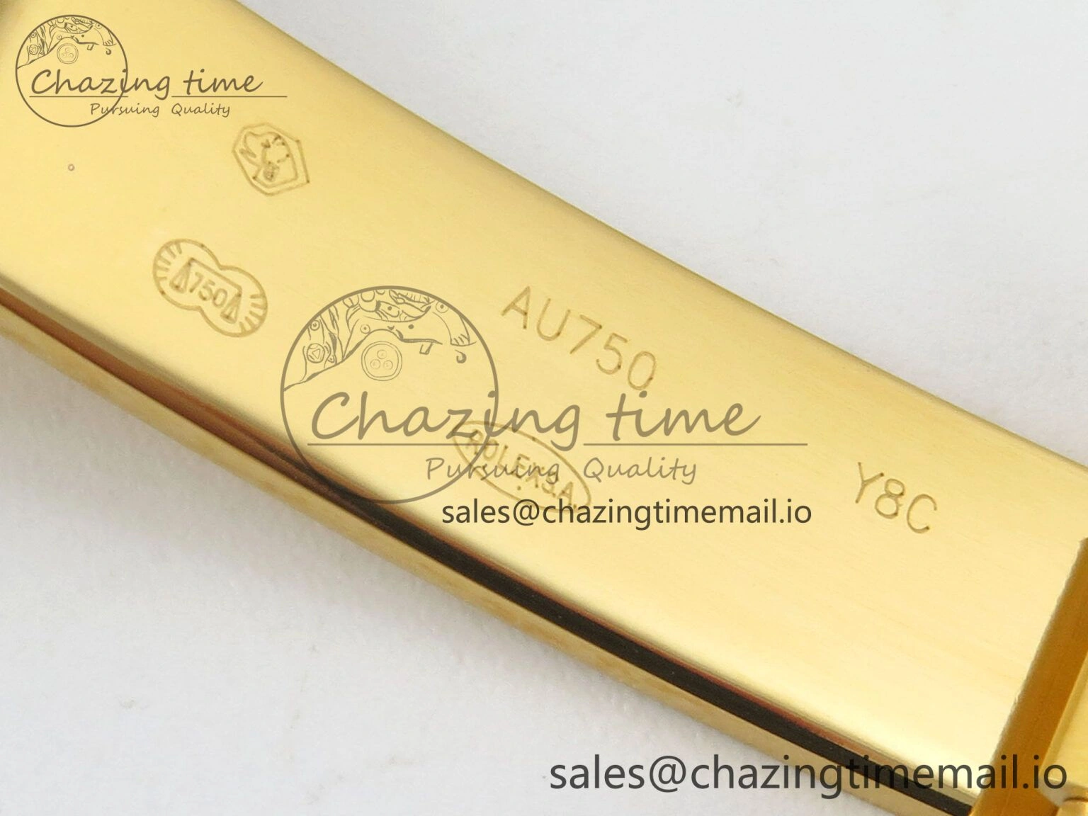 GMT-Master II 126718 GRNR YG 3EF 1:1 Best Edition Tiger Iron Dial On YG Bracelet Super Clone VR3285 CHS