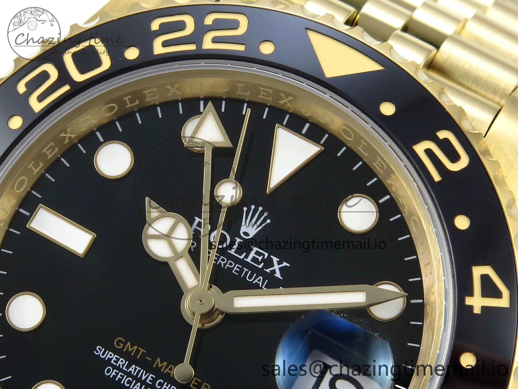 GMT-Master II 126718 LN Black Ceramic 904L Steel EWE 1:1 Best Edition on Jubilee Strap EWE3285 V5