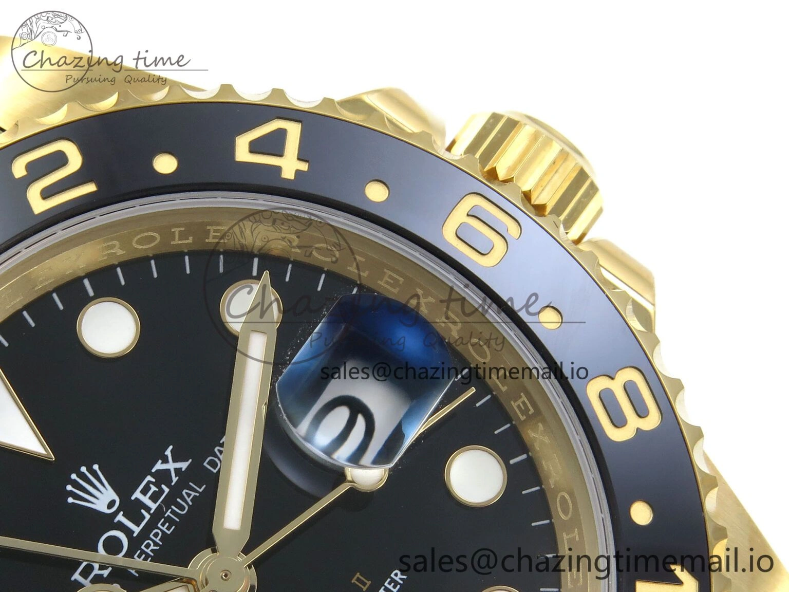 GMT-Master II 126718 LN Black Ceramic 904L Steel EWE 1:1 Best Edition on Jubilee Strap EWE3285 V5