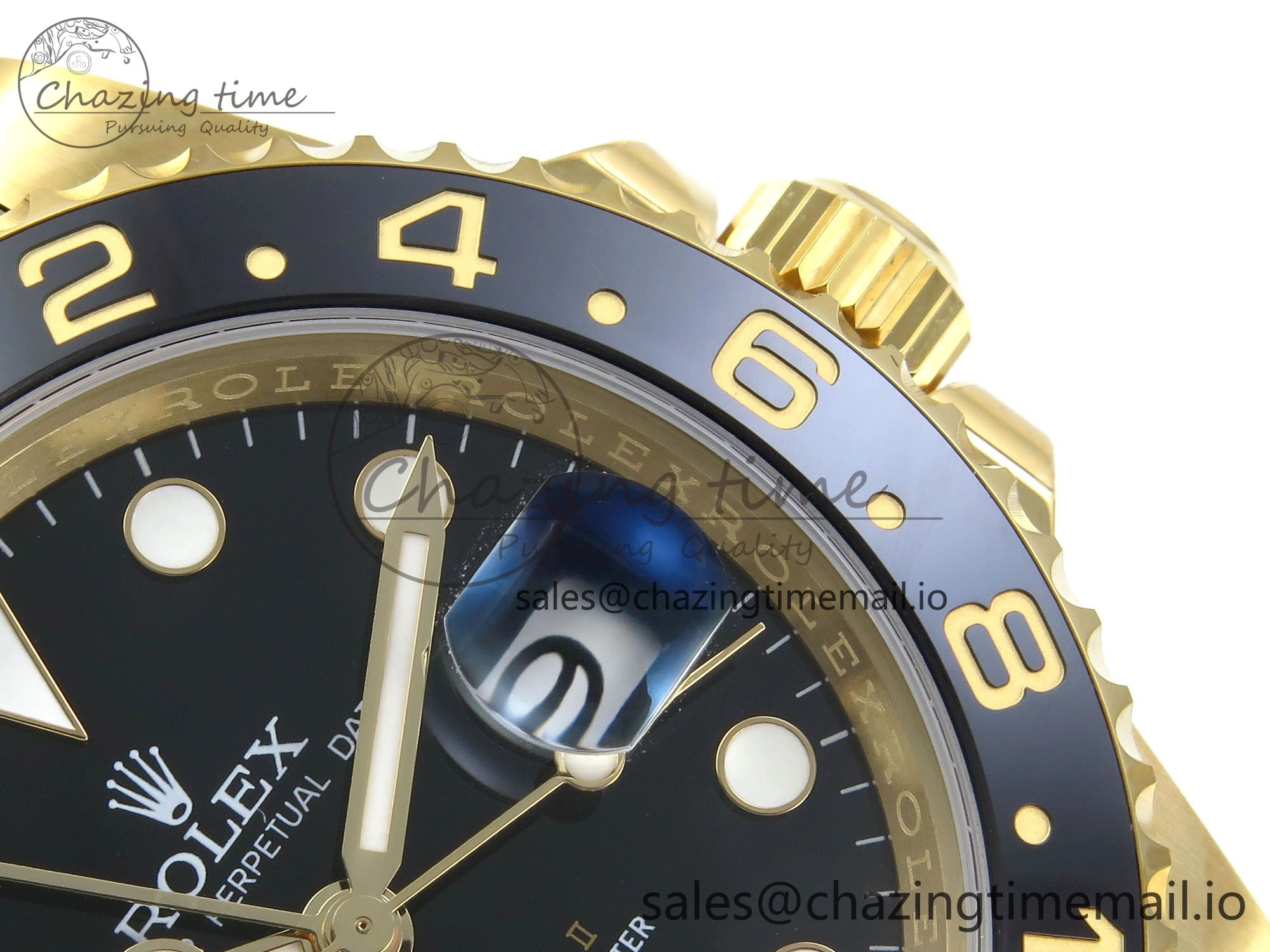 GMT-Master II 126718 LN Black Ceramic 904L Steel EWE 1:1 Best Edition on Jubilee Strap EWE3285 V5