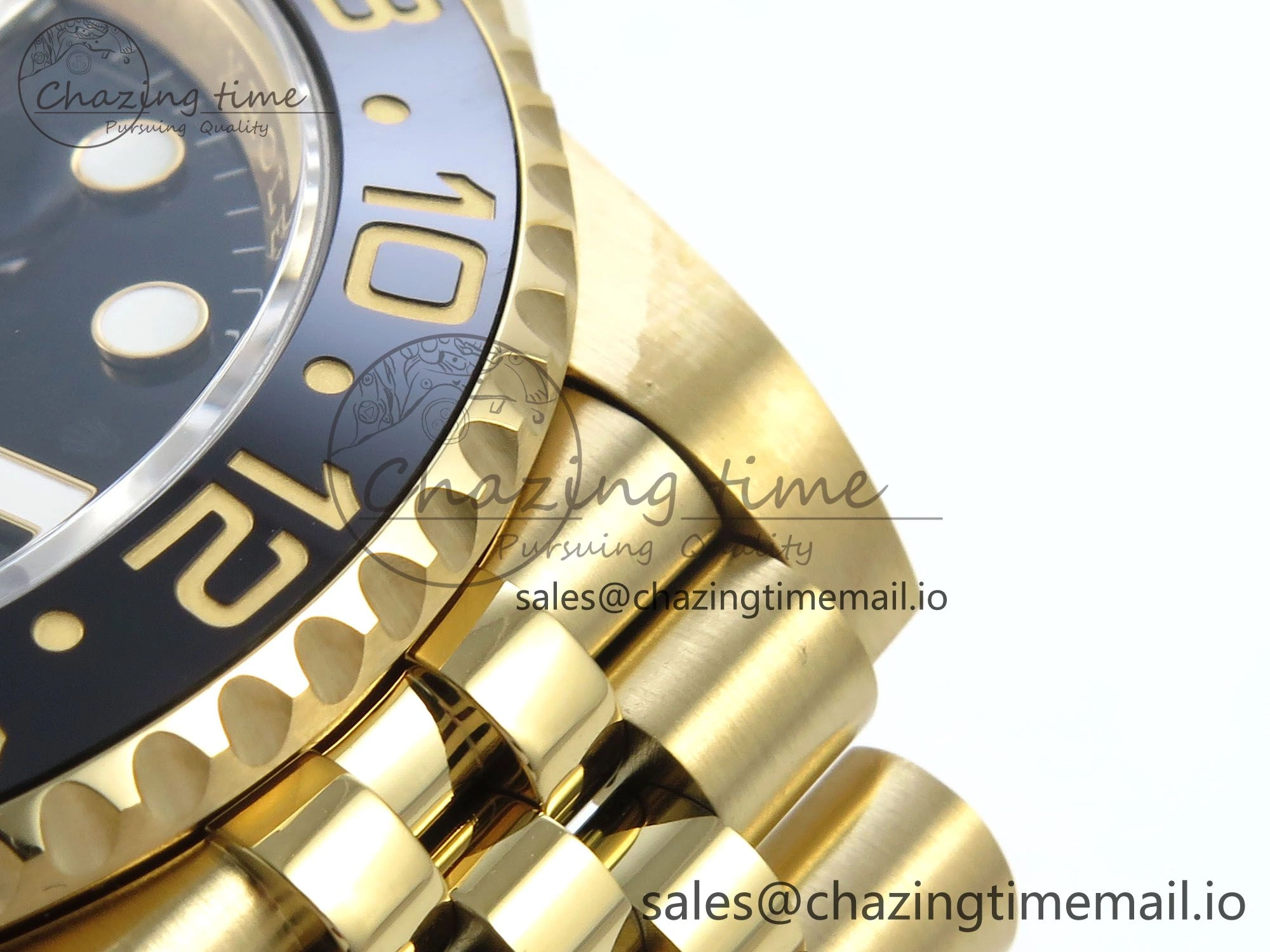 GMT-Master II 126718 LN Black Ceramic 904L Steel EWE 1:1 Best Edition on Jubilee Strap EWE3285 V5