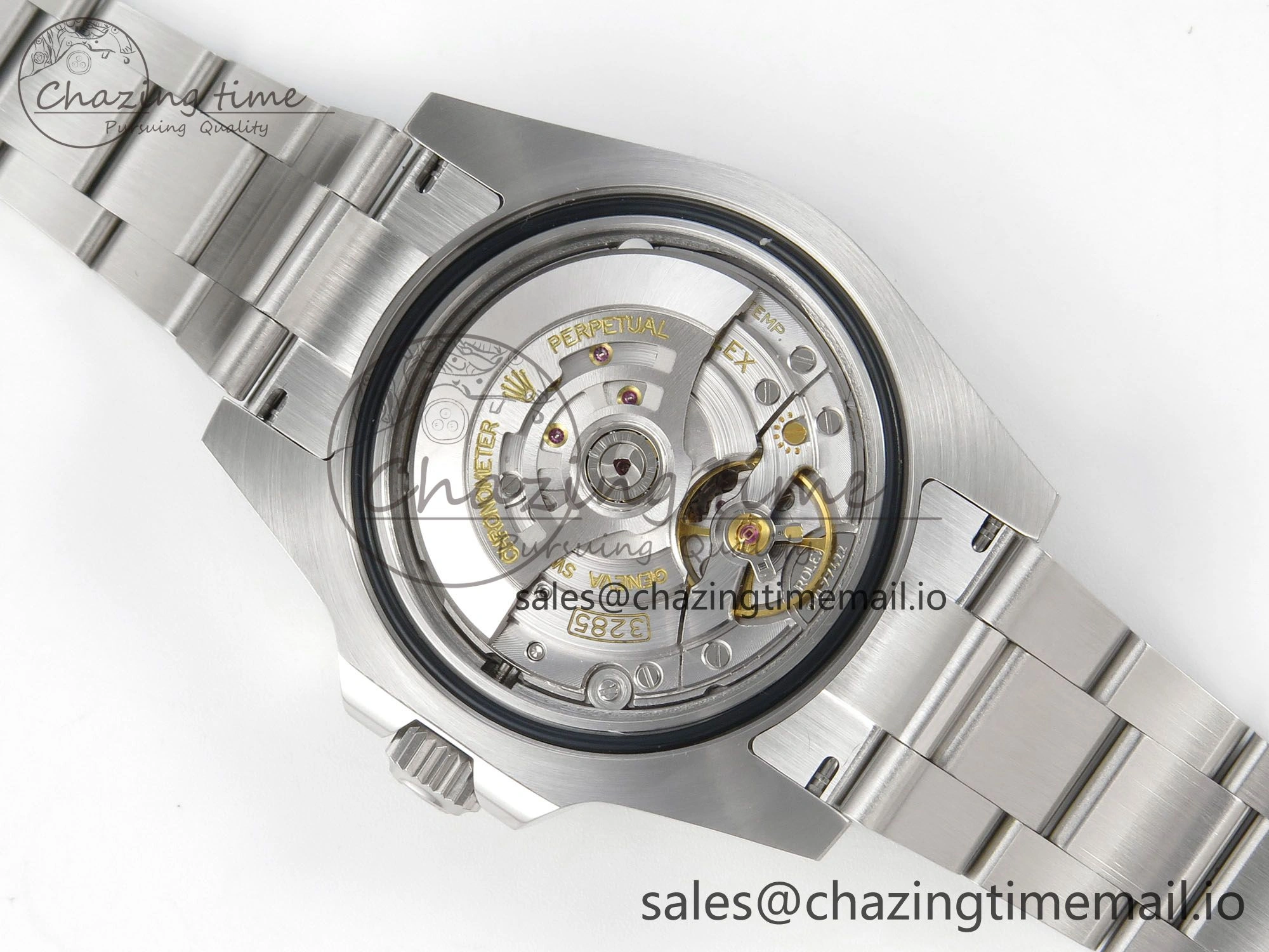 GMT-Master II 126719 BLAKEN 904L 1:1 Best Edition Black Dial on SS Bracelet SH3285