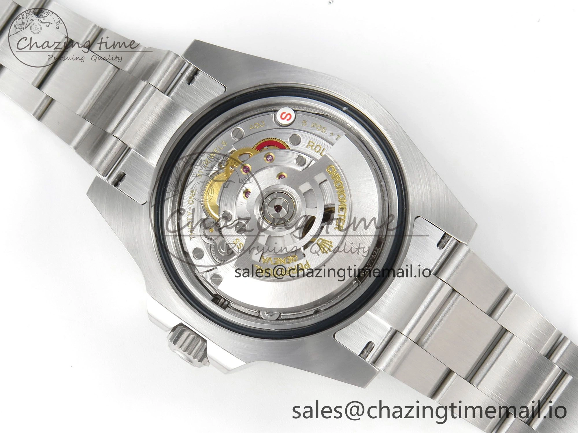 GMT-Master II 126719 BLAKEN 904L 1:1 Best Edition Black Dial on SS Bracelet SH3285
