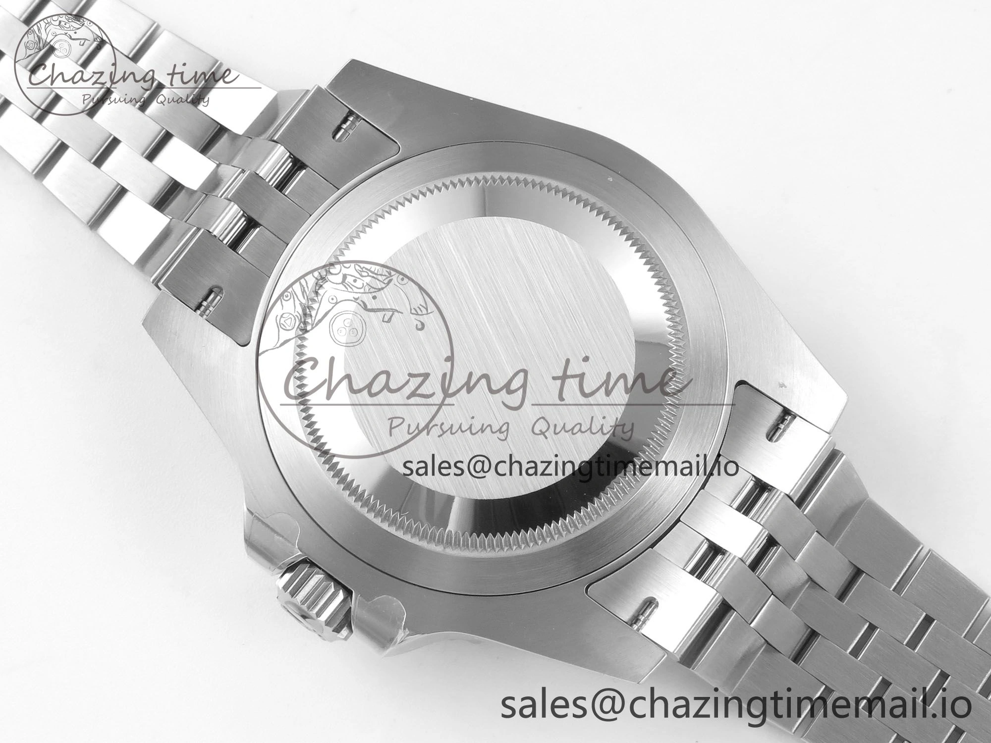 GMT-Master II 126719 BLAKEN 904L 1:1 Best Edition Black Dial on SS Jubilee Bracelet SH3285