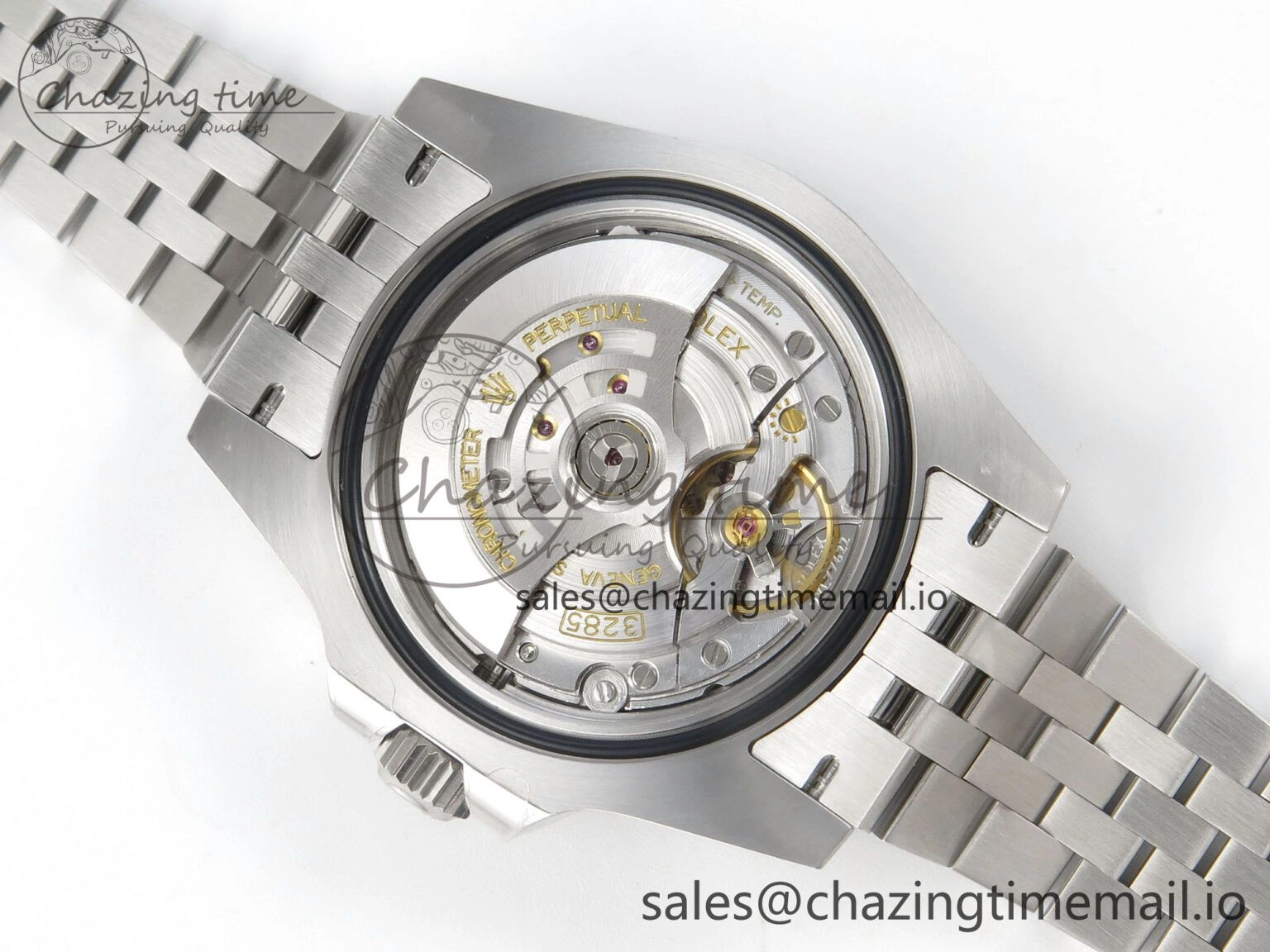 GMT-Master II 126719 BLAKEN 904L 1:1 Best Edition Black Dial on SS Jubilee Bracelet SH3285