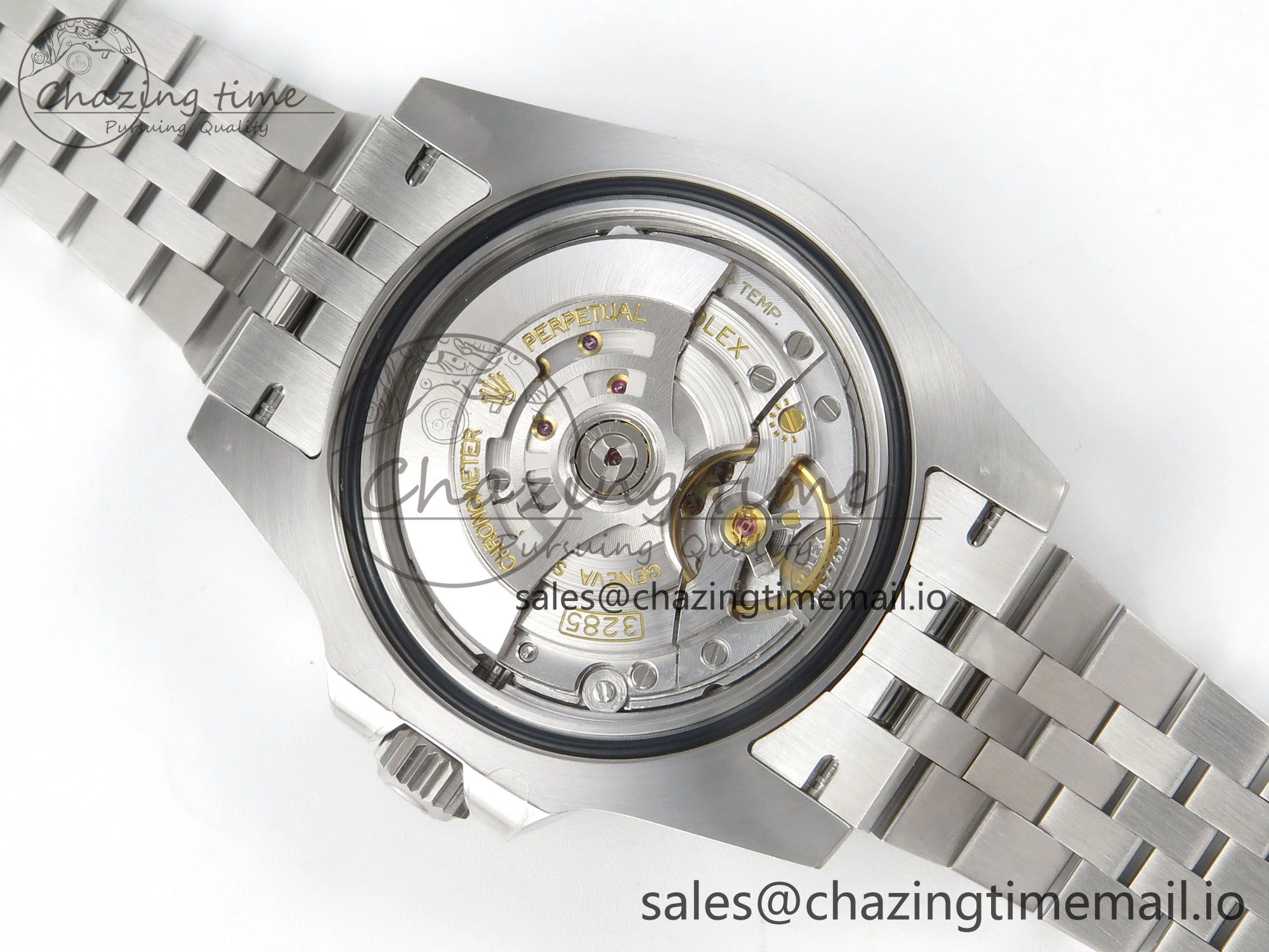 GMT-Master II 126719 BLAKEN 904L 1:1 Best Edition Black Dial on SS Jubilee Bracelet SH3285