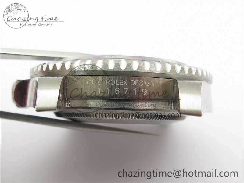 GMT-Master II 126719 BLRO 904L BP Maker 1:1 Best Edition Meteorite Dial On 904L Oyster Bracelet A3285 (Correct Hand Stack)