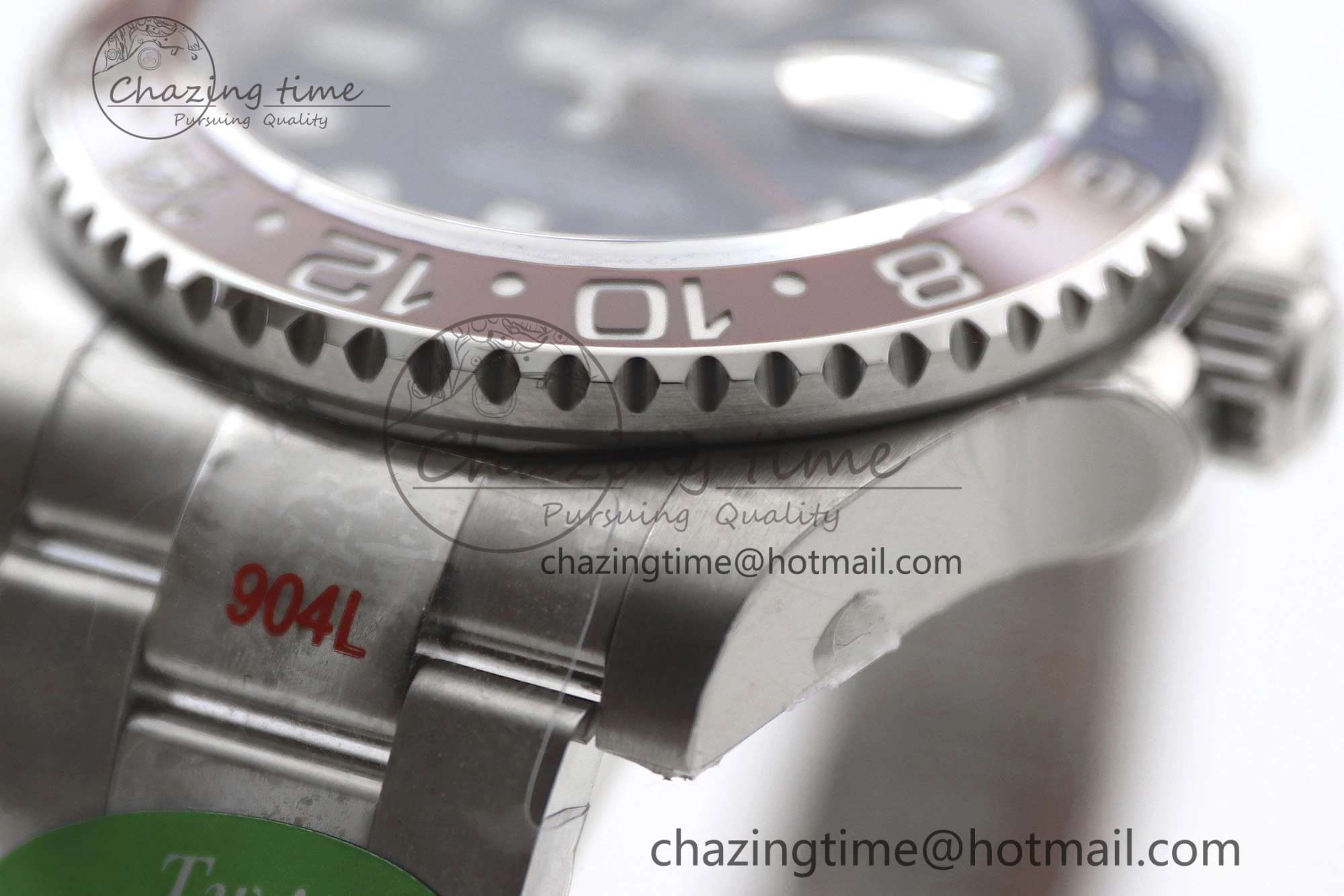 GMT Master II 126719 BLRO 904L SS TW+ Best Edition Blue Dial on Bracelet VR3285 CHS