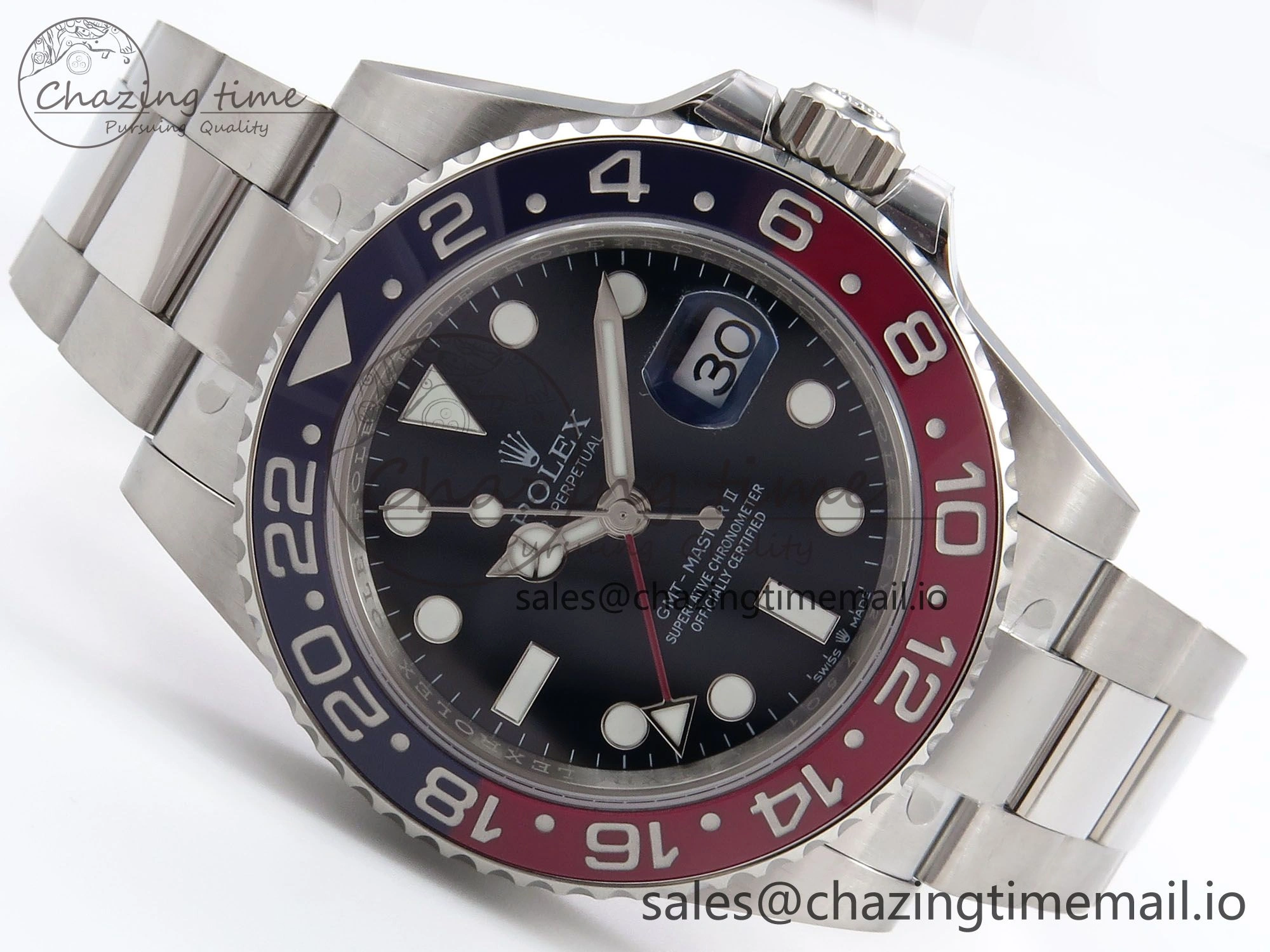 GMT-Master II 126719 BLRO 904L THBF 1:1 Best Edition on Oyster Bracelet SH3285 CHS