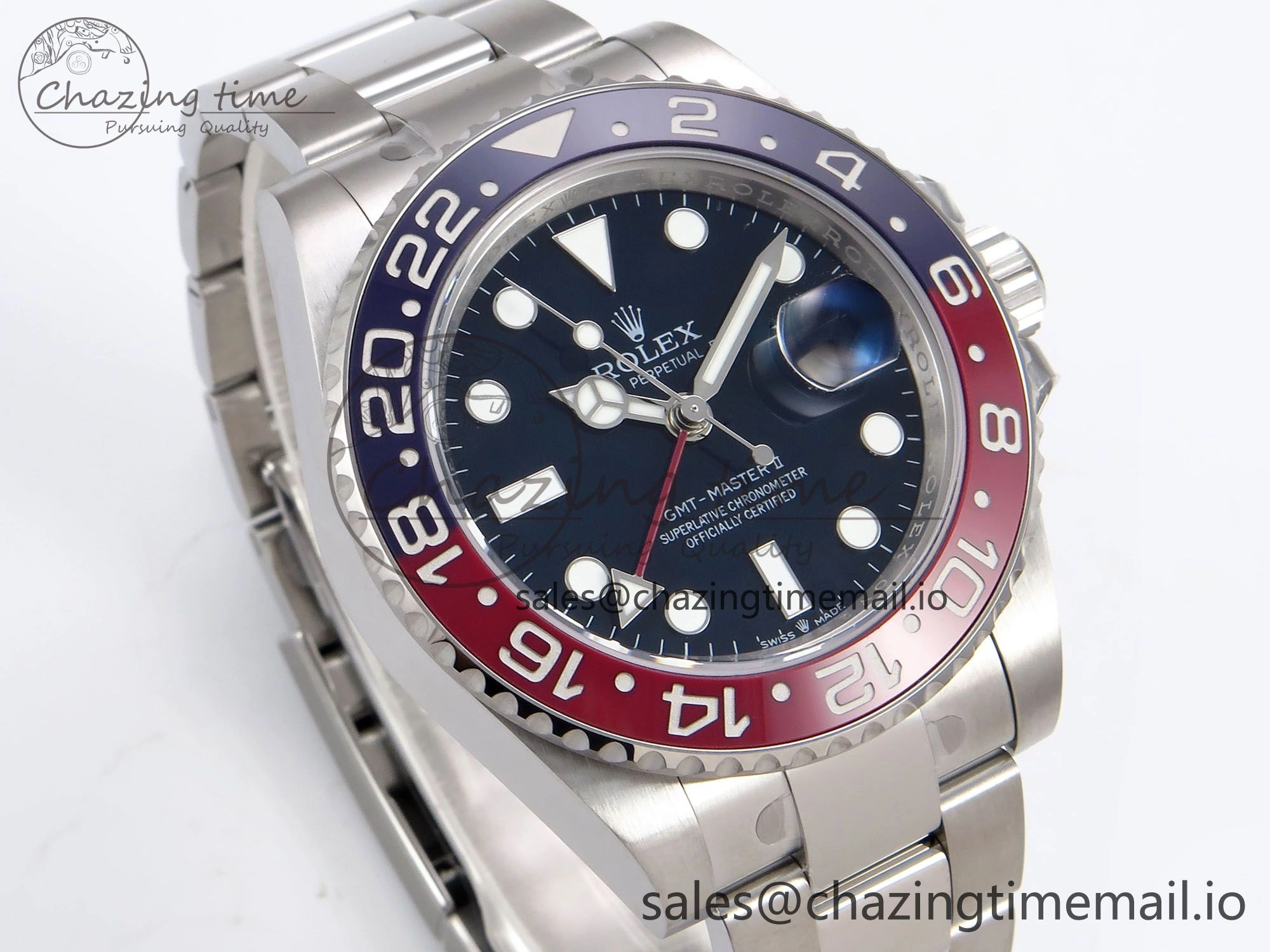 GMT-Master II 126719 BLRO 904L THBF 1:1 Best Edition on Oyster Bracelet SH3285 CHS