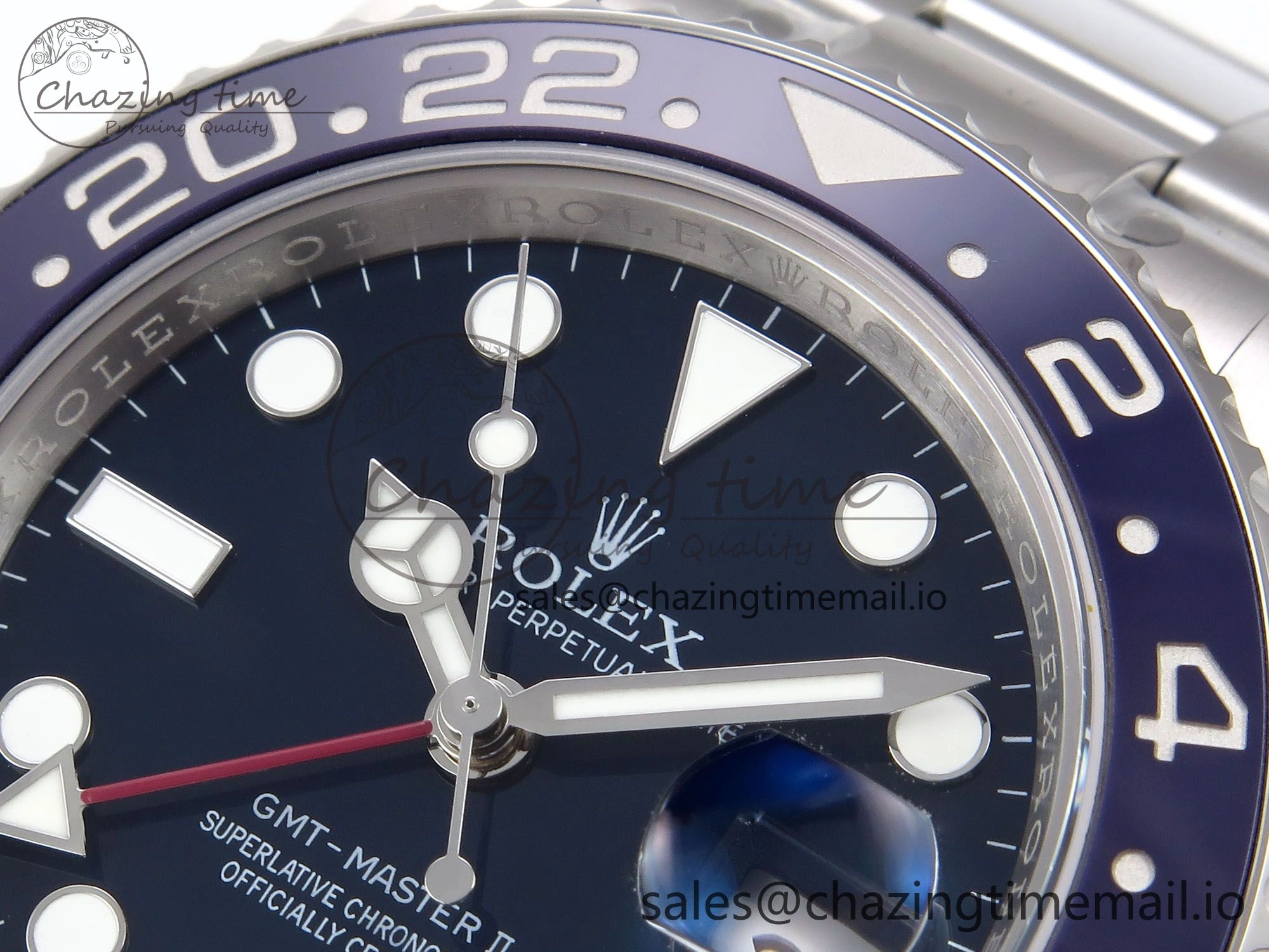 GMT-Master II 126719 BLRO 904L THBF 1:1 Best Edition on Oyster Bracelet SH3285 CHS