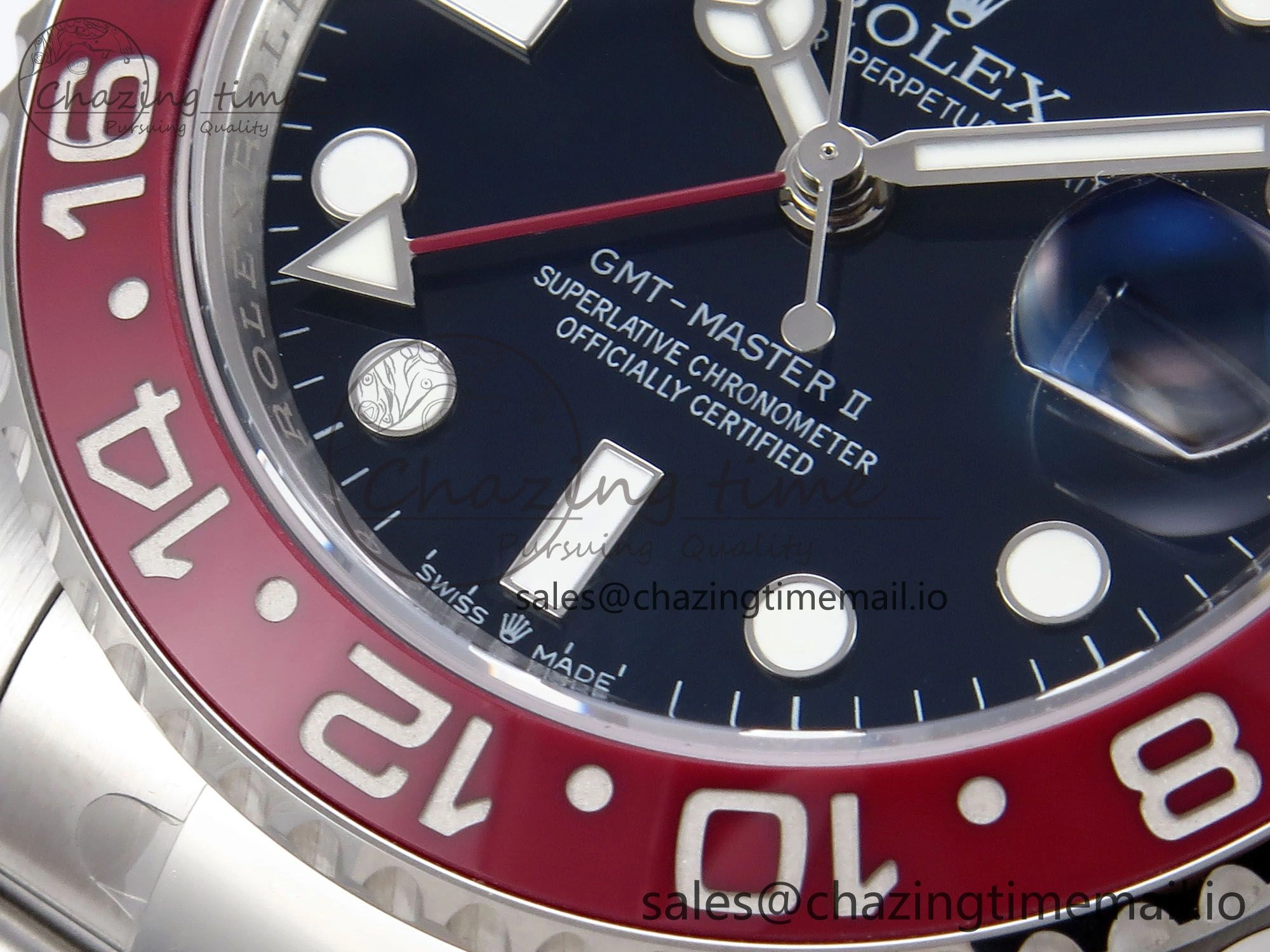 GMT-Master II 126719 BLRO 904L THBF 1:1 Best Edition on Oyster Bracelet SH3285 CHS