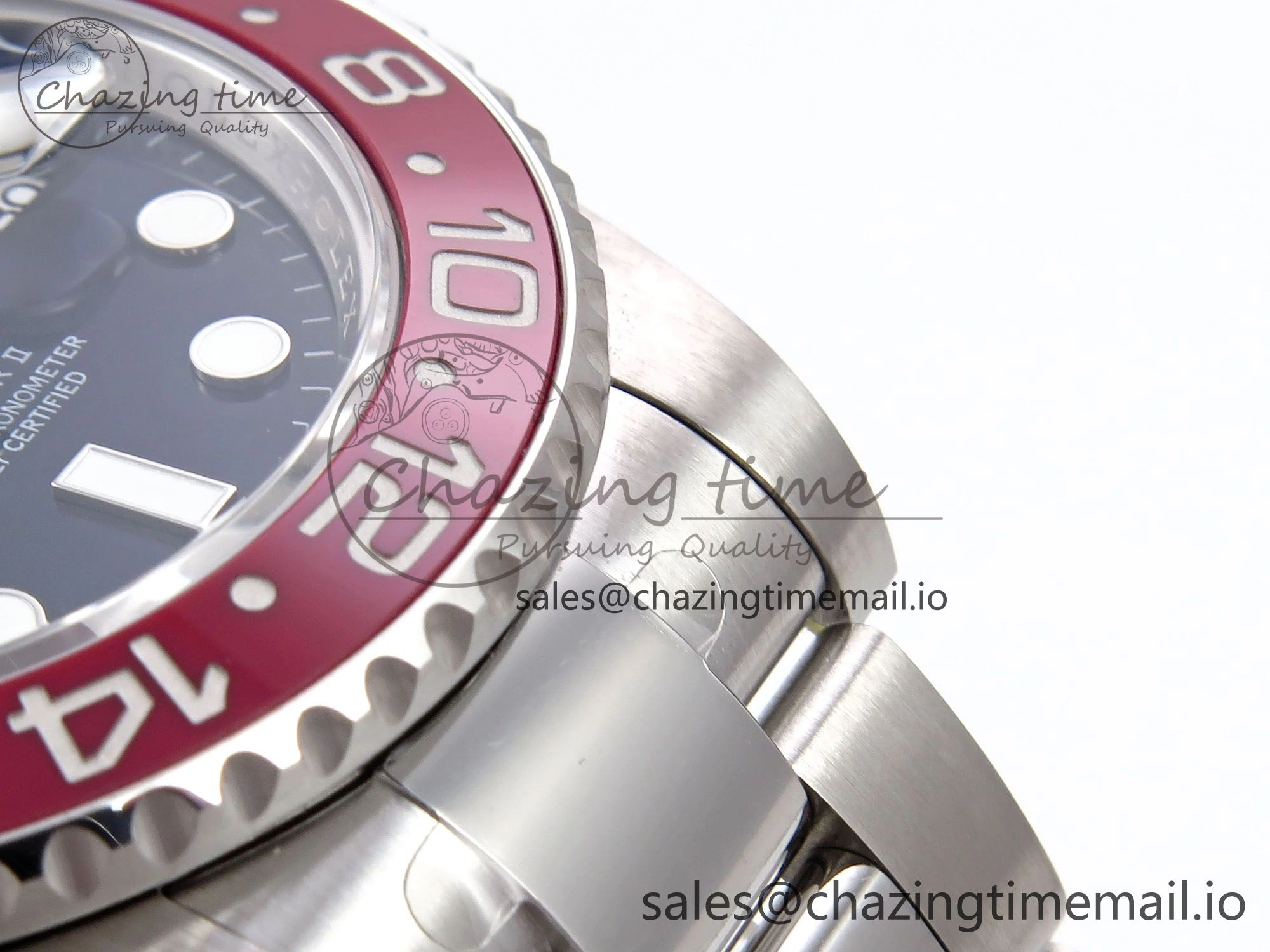 GMT-Master II 126719 BLRO 904L THBF 1:1 Best Edition on Oyster Bracelet SH3285 CHS