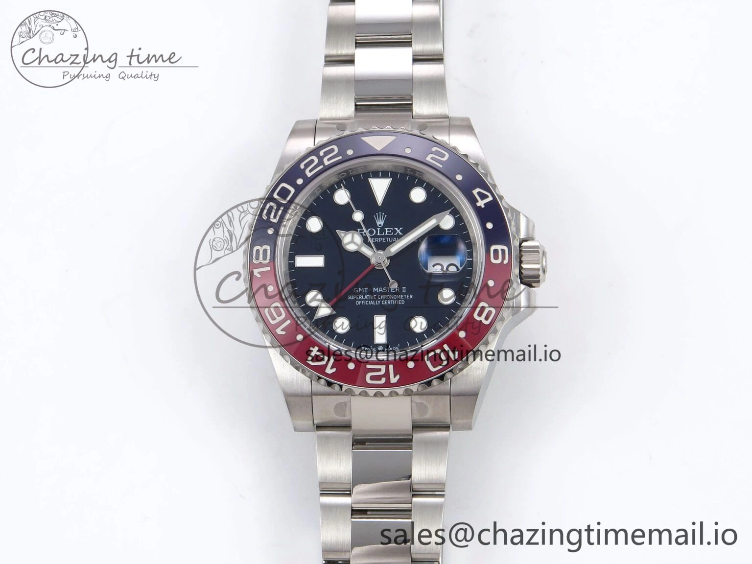 GMT-Master II 126719 BLRO 904L THBF 1:1 Best Edition on Oyster Bracelet SH3285 CHS
