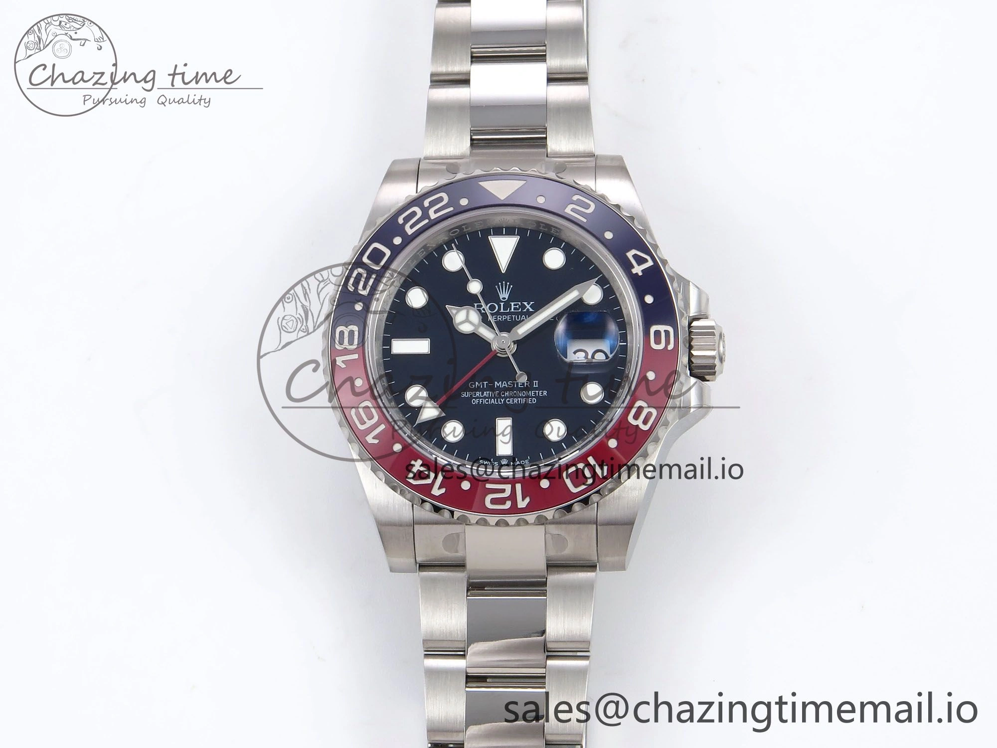 GMT-Master II 126719 BLRO 904L THBF 1:1 Best Edition on Oyster Bracelet SH3285 CHS