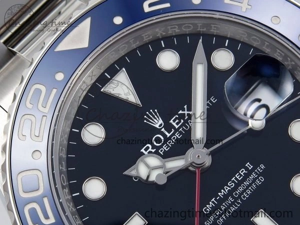 GMT-Master II 126719 BLRO Blue Red Ceramic C+SF Best Edition Blue Dial on Bracelet VR3285 CHS
