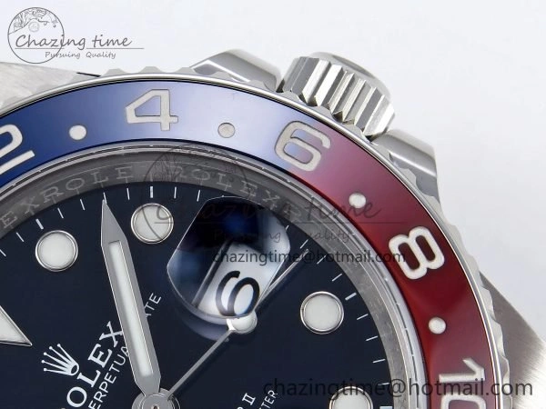 GMT-Master II 126719 BLRO Blue Red Ceramic C+SF Best Edition Blue Dial on Bracelet VR3285 CHS