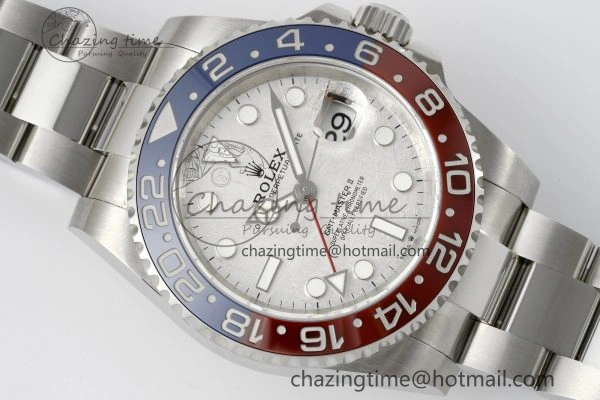 GMT Master II 126719 BLRO Meteorite 904L SS JDF 1:1 Best Edition on Bracelet VR3285 CHS