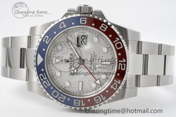 GMT Master II 126719 BLRO Meteorite 904L SS JDF 1:1 Best Edition on Bracelet VR3285 CHS