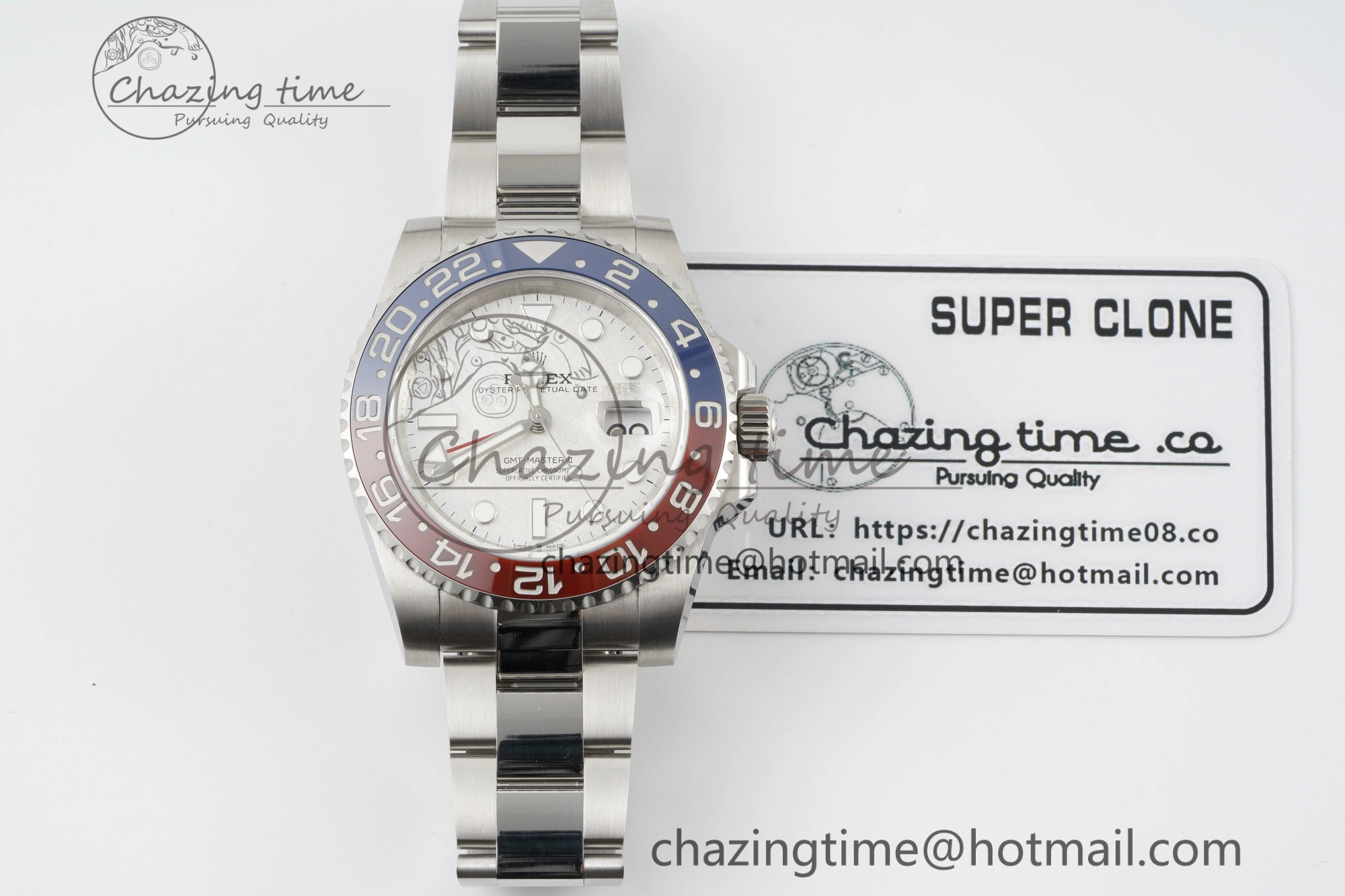 GMT Master II 126719 BLRO Meteorite 904L SS JDF 1:1 Best Edition on Bracelet VR3285 CHS