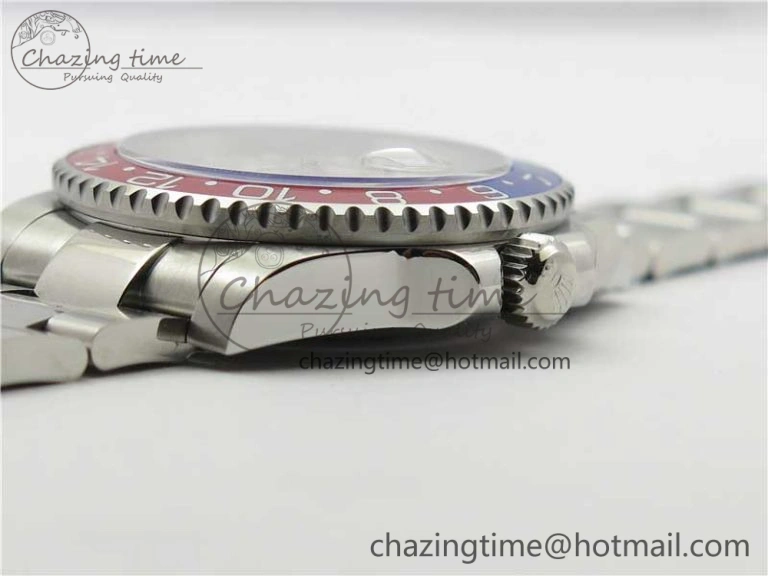 GMT Master II 126719 BLRO Red Blue Ceramic 316L Steel Bp Maker 1:1 Best Edition Meteorite Dial on SS Bracelet A3285