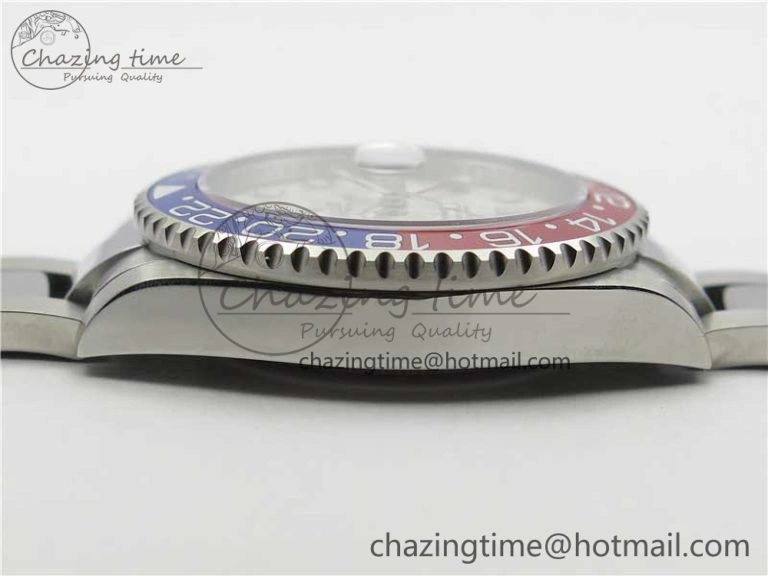GMT Master II 126719 BLRO Red Blue Ceramic 316L Steel Bp Maker 1:1 Best Edition Meteorite Dial on SS Bracelet A3285