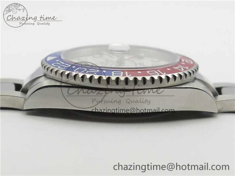 GMT Master II 126719 BLRO Red Blue Ceramic 316L Steel Bp Maker 1:1 Best Edition Meteorite Dial on SS Bracelet A3285