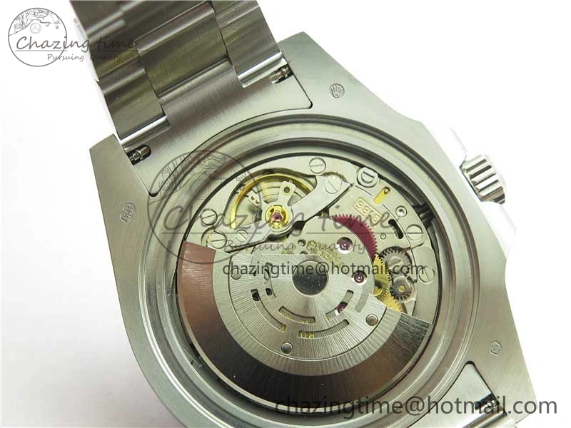 GMT Master II 126719 BLRO Red Blue Ceramic 316L Steel ROF Best Edition Blue Dial on SS Bracelet A3186
