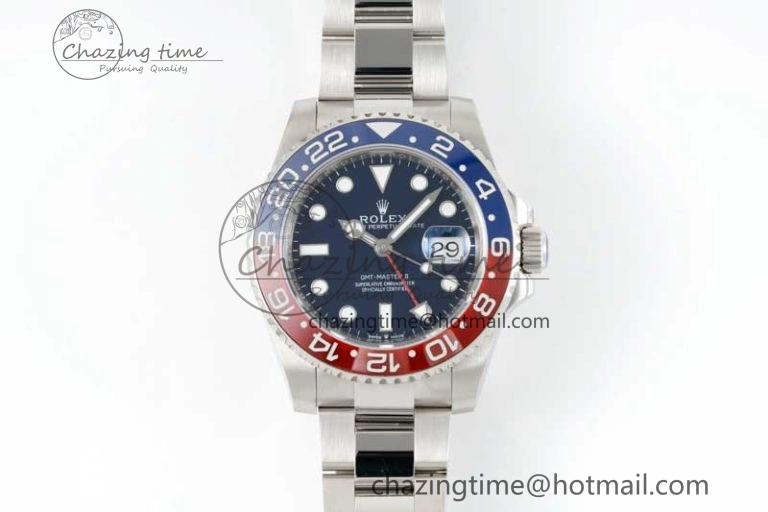 GMT-Master II 126719 BLRO Red Blue Ceramic 904L Steel APSF 1:1 Best Edition Blue Dial VR3285 CHS