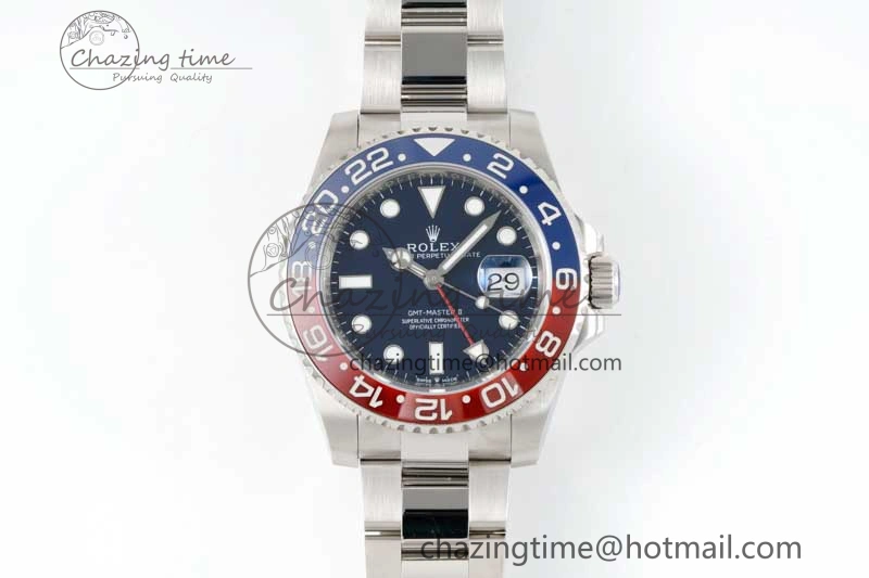 GMT-Master II 126719 BLRO Red Blue Ceramic 904L Steel APSF 1:1 Best Edition Blue Dial VR3285 CHS