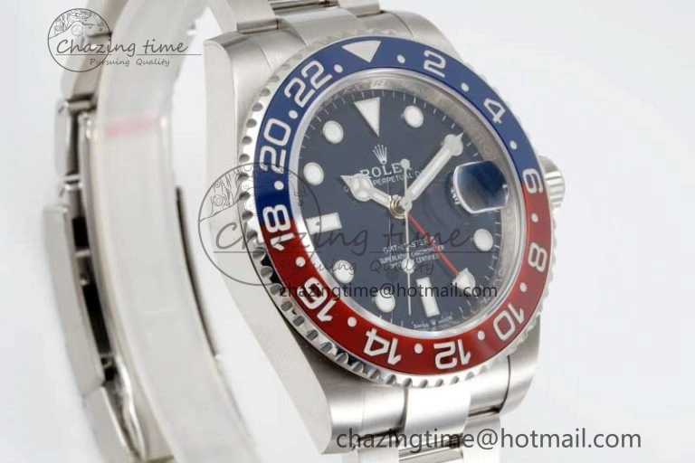 GMT-Master II 126719 BLRO Red Blue Ceramic 904L Steel APSF 1:1 Best Edition Blue Dial VR3285 CHS