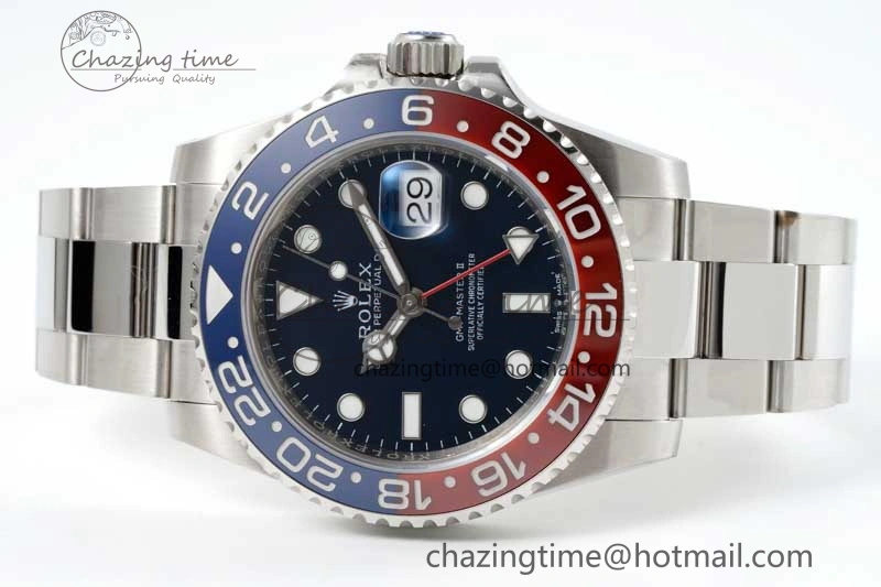 GMT-Master II 126719 BLRO Red Blue Ceramic 904L Steel APSF 1:1 Best Edition Blue Dial VR3285 CHS