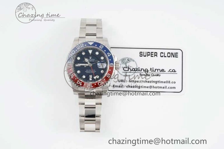 GMT-Master II 126719 BLRO Red Blue Ceramic 904L Steel APSF 1:1 Best Edition Blue Dial VR3285 CHS