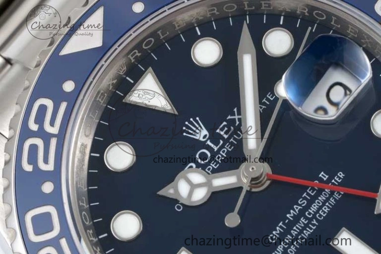 GMT-Master II 126719 BLRO Red Blue Ceramic 904L Steel APSF 1:1 Best Edition Blue Dial VR3285 CHS