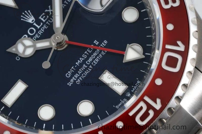 GMT-Master II 126719 BLRO Red Blue Ceramic 904L Steel APSF 1:1 Best Edition Blue Dial VR3285 CHS