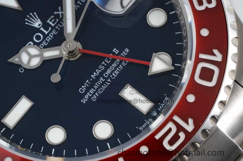 GMT-Master II 126719 BLRO Red Blue Ceramic 904L Steel APSF 1:1 Best Edition Blue Dial VR3285 CHS