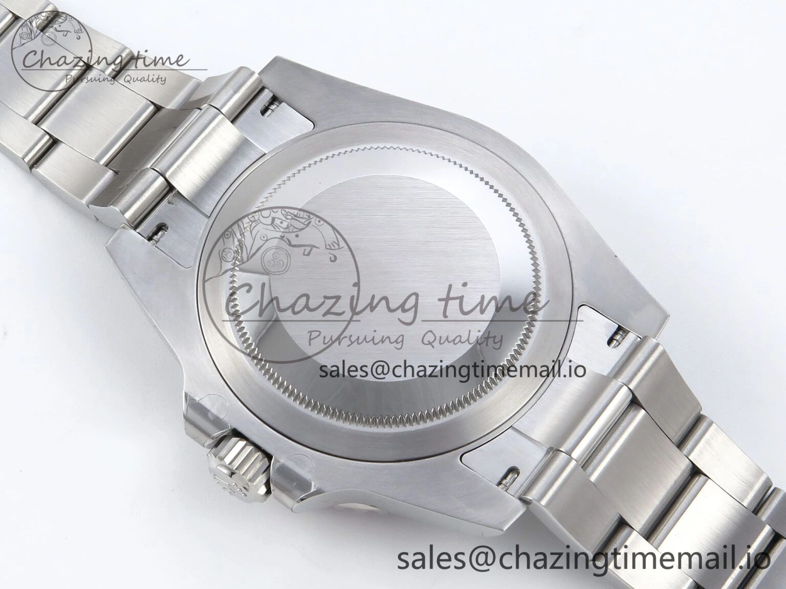 GMT-Master II 126719 BLRO Red Blue Ceramic 904L Steel EWE 1:1 Best Edition Blue Dial on Oyster Strap EWE3285 V5