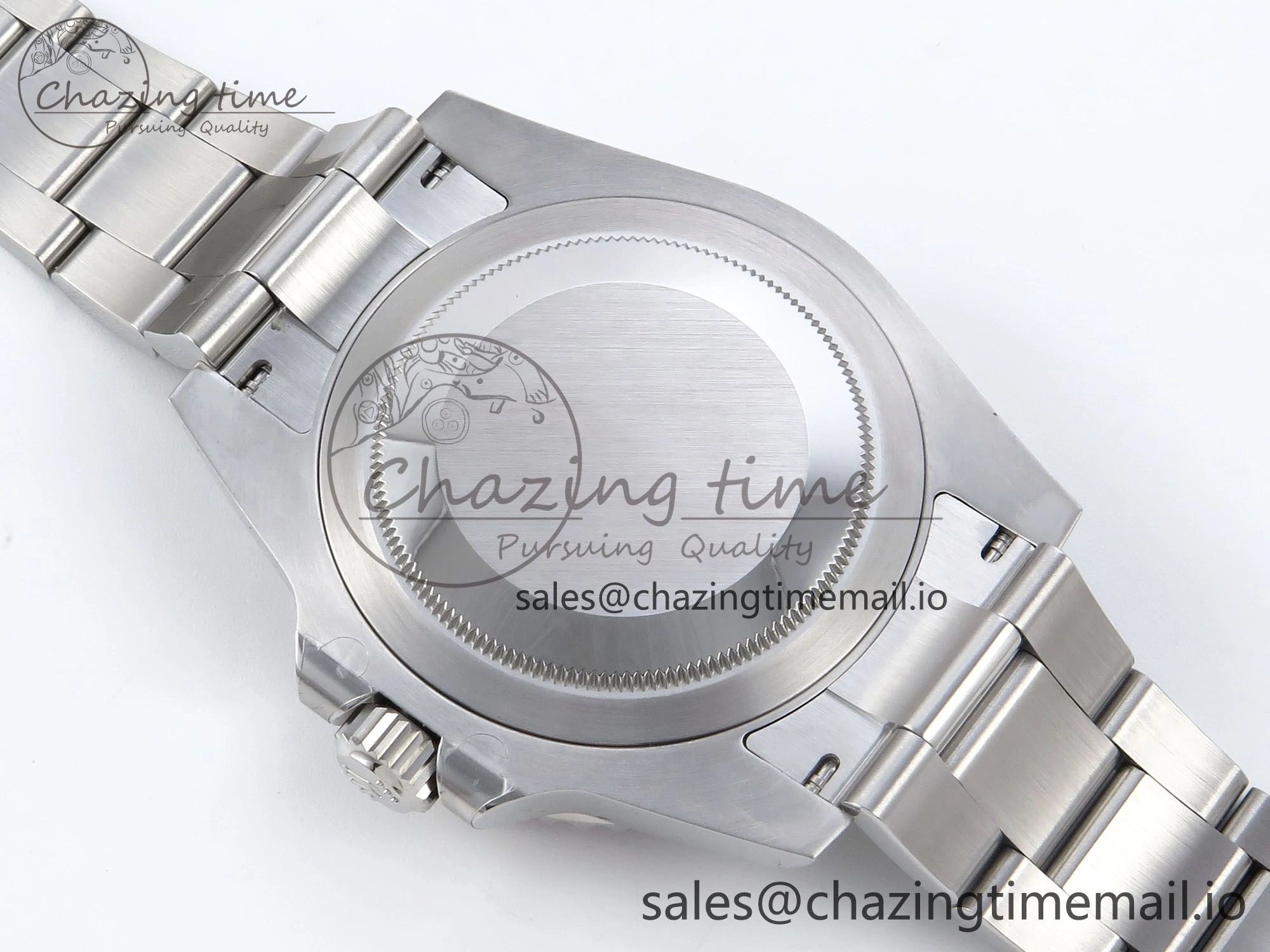 GMT-Master II 126719 BLRO Red Blue Ceramic 904L Steel EWE 1:1 Best Edition Blue Dial on Oyster Strap EWE3285 V5