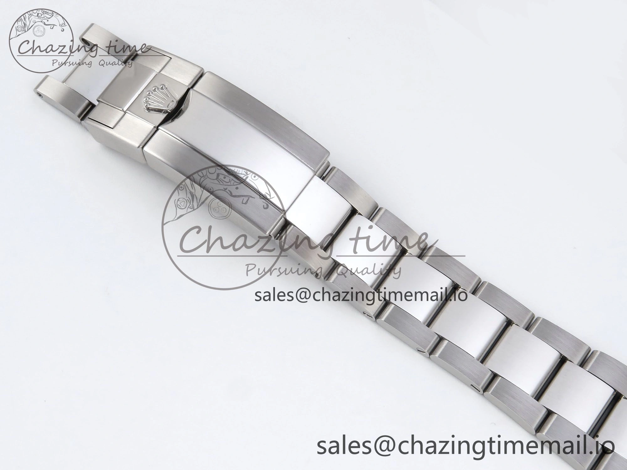 GMT-Master II 126719 BLRO Red Blue Ceramic 904L Steel EWE 1:1 Best Edition Blue Dial on Oyster Strap EWE3285 V5