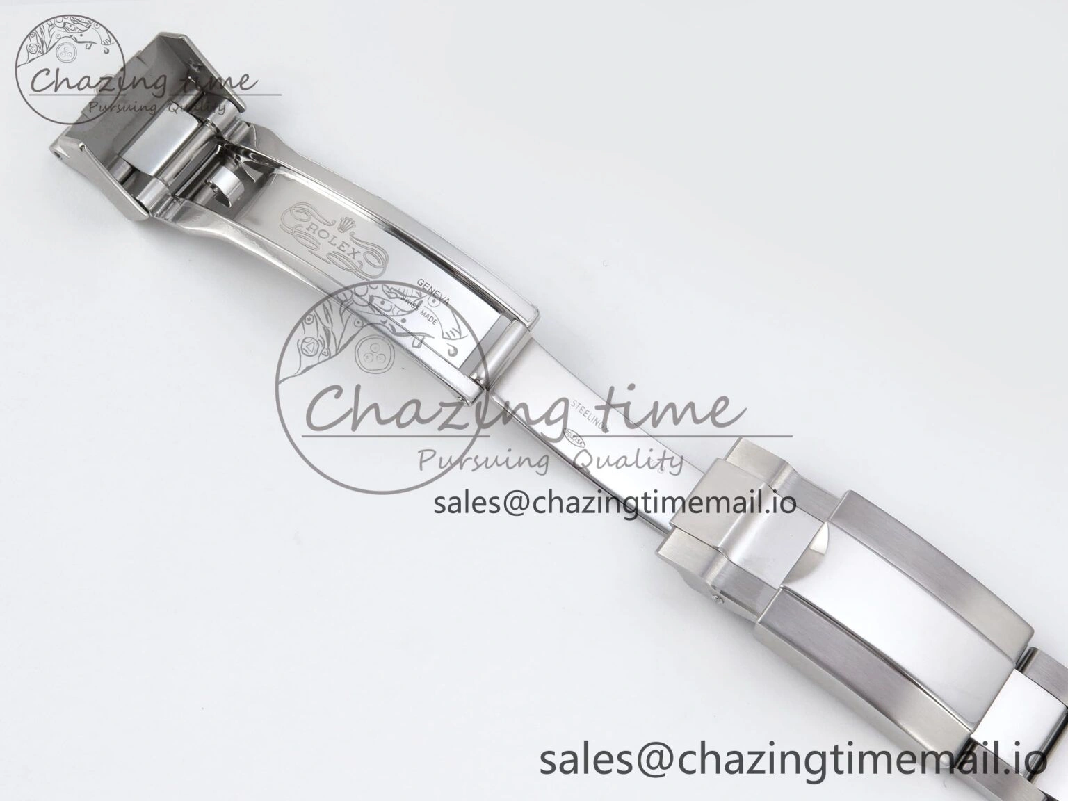 GMT-Master II 126719 BLRO Red Blue Ceramic 904L Steel EWE 1:1 Best Edition Blue Dial on Oyster Strap EWE3285 V5