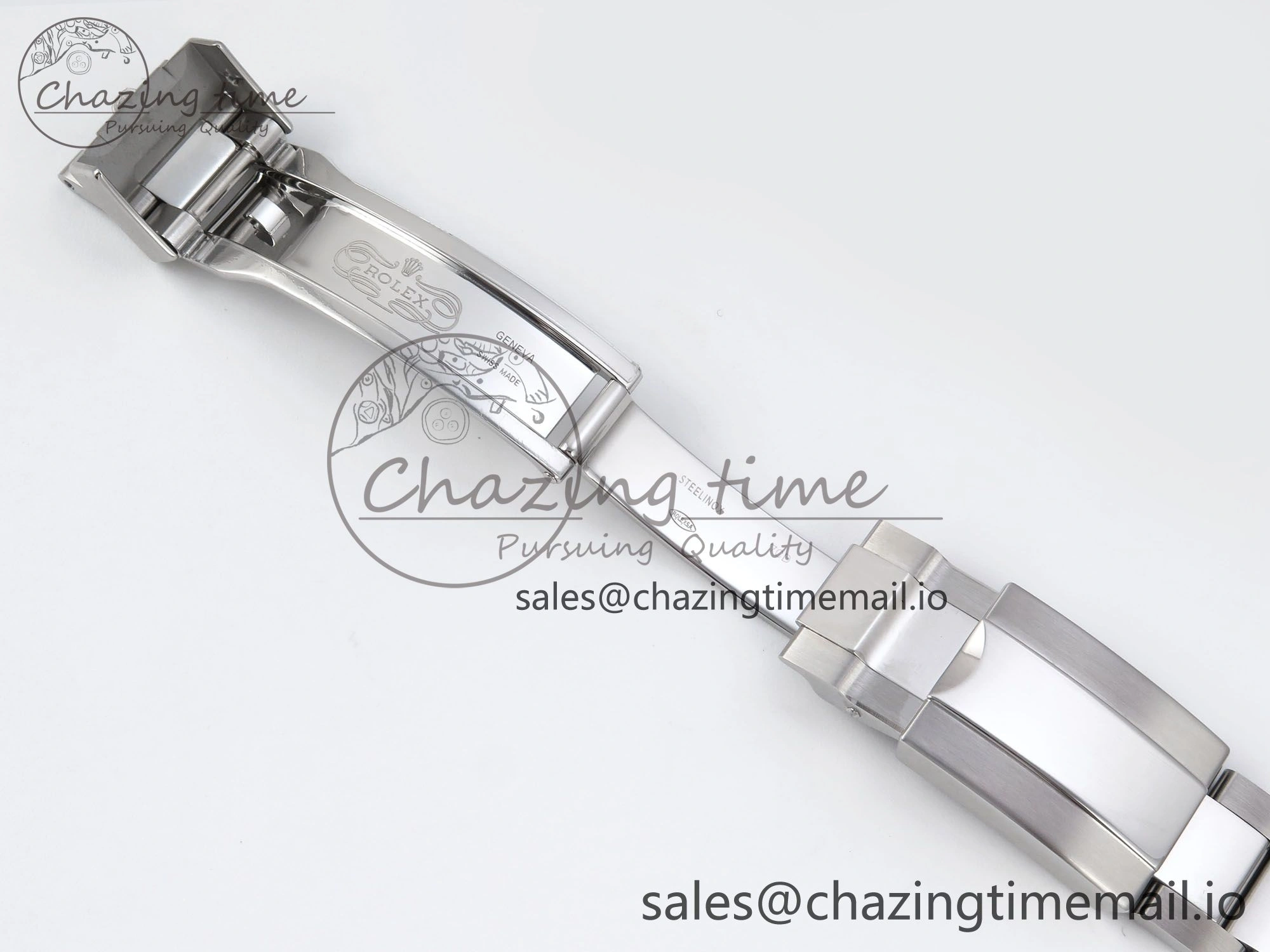 GMT-Master II 126719 BLRO Red Blue Ceramic 904L Steel EWE 1:1 Best Edition Blue Dial on Oyster Strap EWE3285 V5