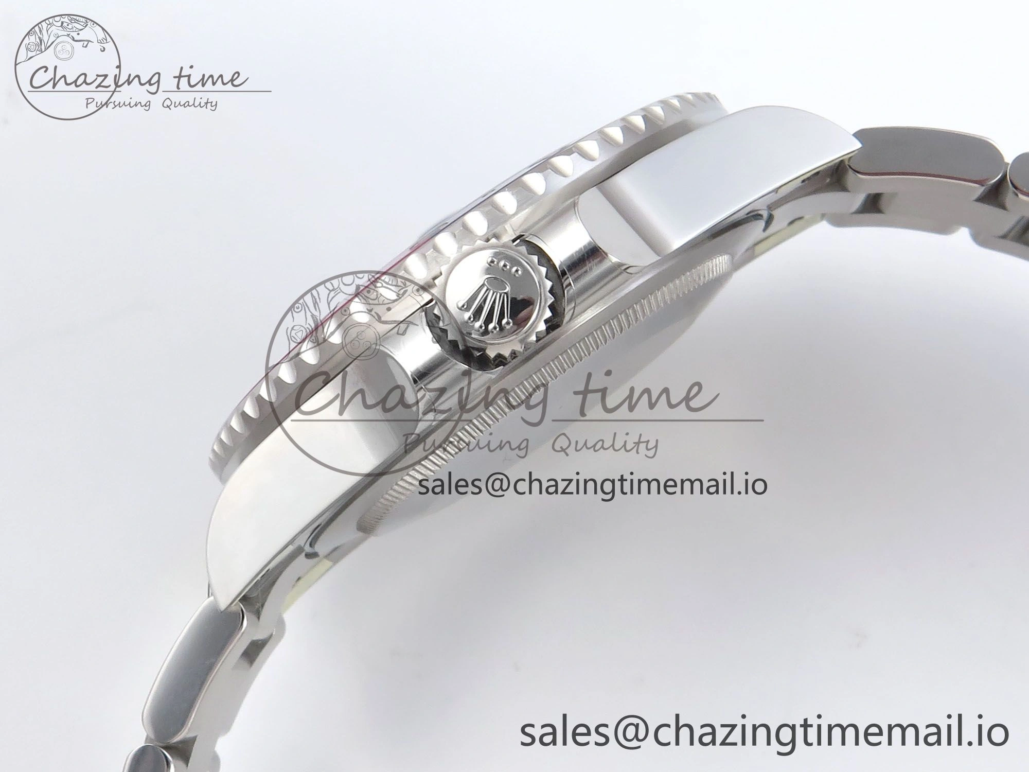 GMT-Master II 126719 BLRO Red Blue Ceramic 904L Steel EWE 1:1 Best Edition Blue Dial on Oyster Strap EWE3285 V5