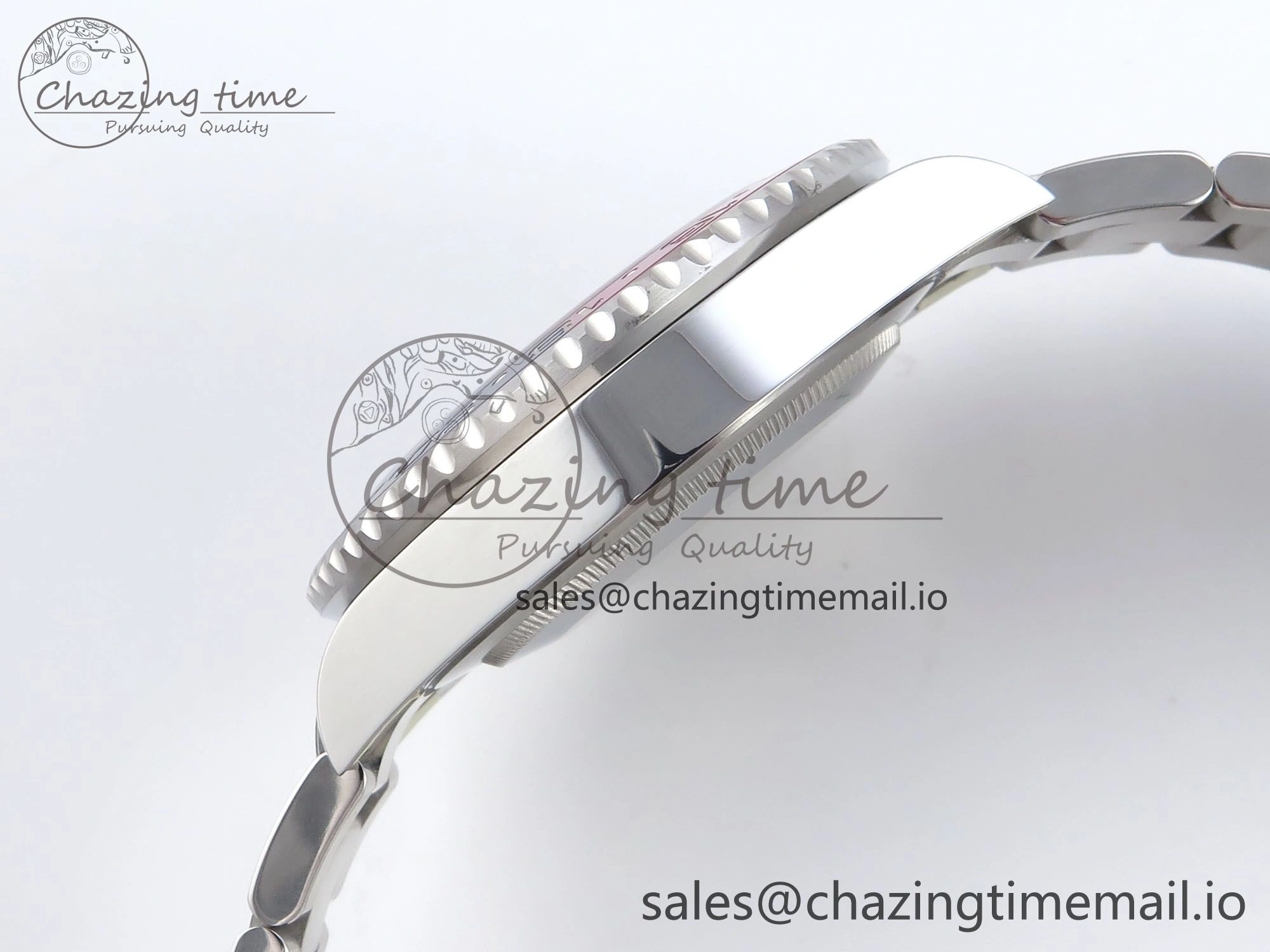 GMT-Master II 126719 BLRO Red Blue Ceramic 904L Steel EWE 1:1 Best Edition Meteorite on Oyster Strap EWE3285 V5